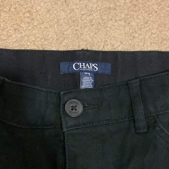 Chaps Black Stretch Work Pant - Picture 4 of 4